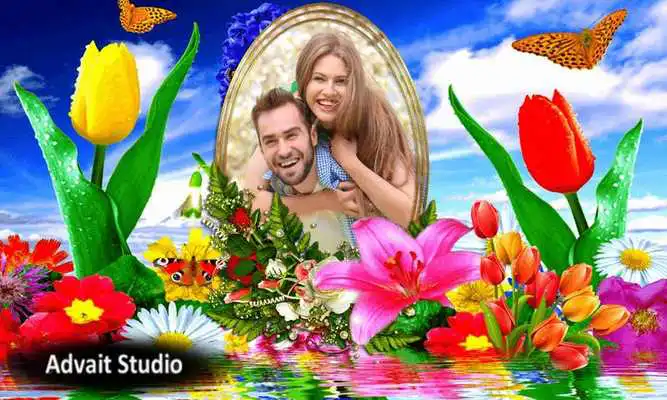Play Flowers Photo Frame - Photo Editor