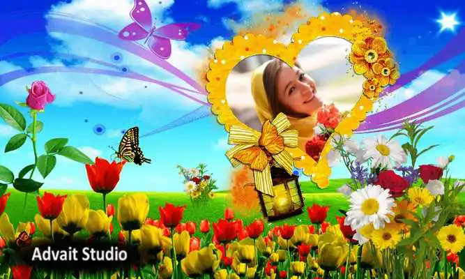 Play Flowers Photo Frame - Photo Editor