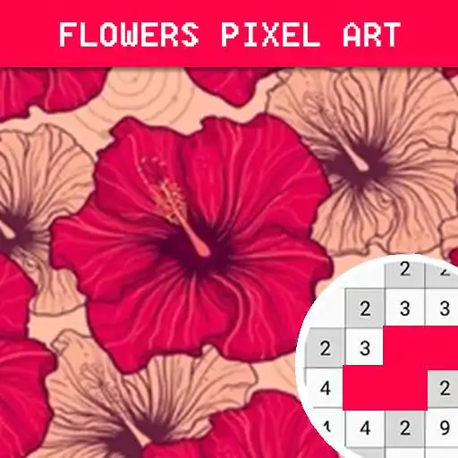 Play Flowers Pixel Adult Coloring APK