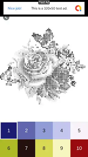 Play Flowers - Pixel Art as an online game Flowers - Pixel Art with UptoPlay