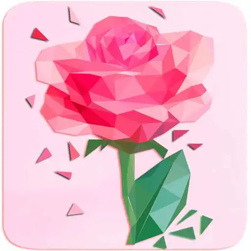 Play Flowers Poly artbook - Polygon APK
