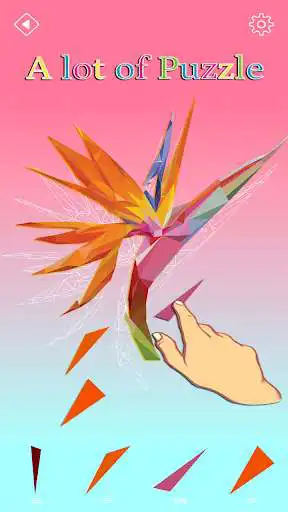 Play Flowers Poly artbook - Polygon as an online game Flowers Poly artbook - Polygon with UptoPlay