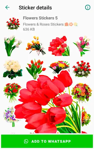 Play Flowers Stickers for WhatsApp as an online game Flowers Stickers for WhatsApp with UptoPlay