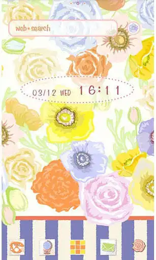 Play APK Flowers Theme-Colorful Flower-  and enjoy Flowers Theme-Colorful Flower- with UptoPlay jp.co.a_tm.android.plus_sunnyrose