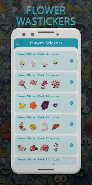Play Flower Stickers for Whatsapp  and enjoy Flower Stickers for Whatsapp with UptoPlay