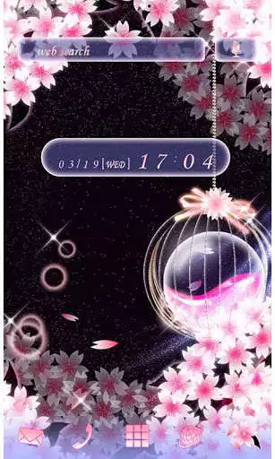 Play Flowers Wallpaper Crystal Ball