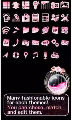 Play Flowers Wallpaper Crystal Ball