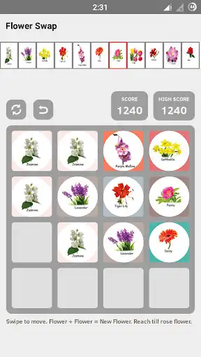 Play Flower Swap  and enjoy Flower Swap with UptoPlay