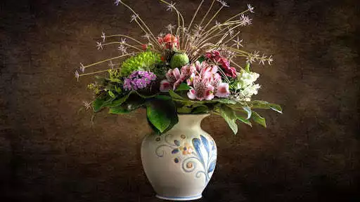 Play flower vase wallpaper  and enjoy flower vase wallpaper with UptoPlay