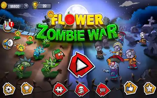 Play Flower Zombie War