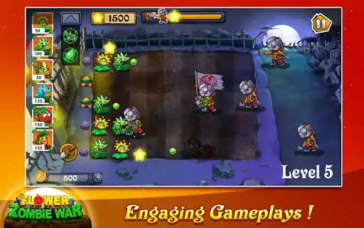Play Flower Zombie War