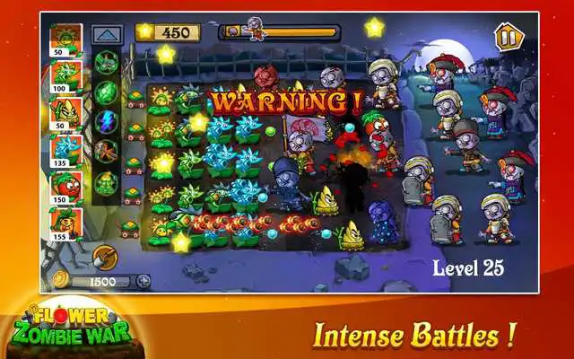 Play Flower Zombie War