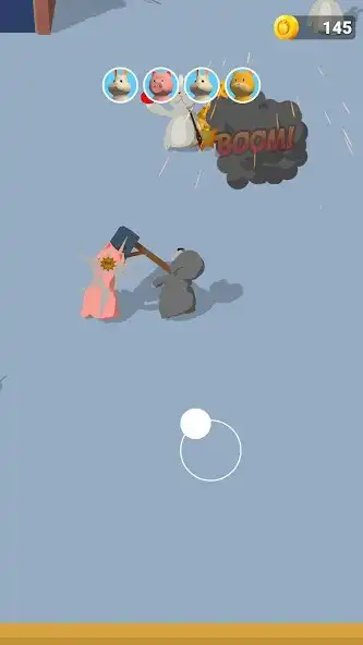 Play Fluffy Brawl! as an online game Fluffy Brawl! with UptoPlay