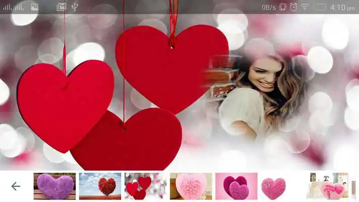 Play Fluffy Heart Photo Frame