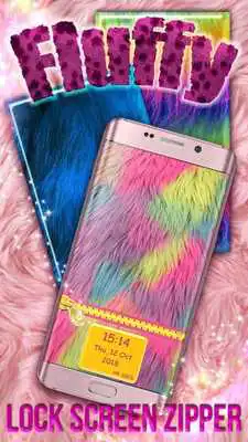 Play Fluffy Lock Screen Zipper Play Fluffy Lock Screen Zipper