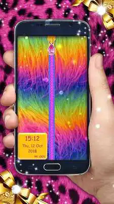 Play Fluffy Lock Screen Zipper Play Fluffy Lock Screen Zipper