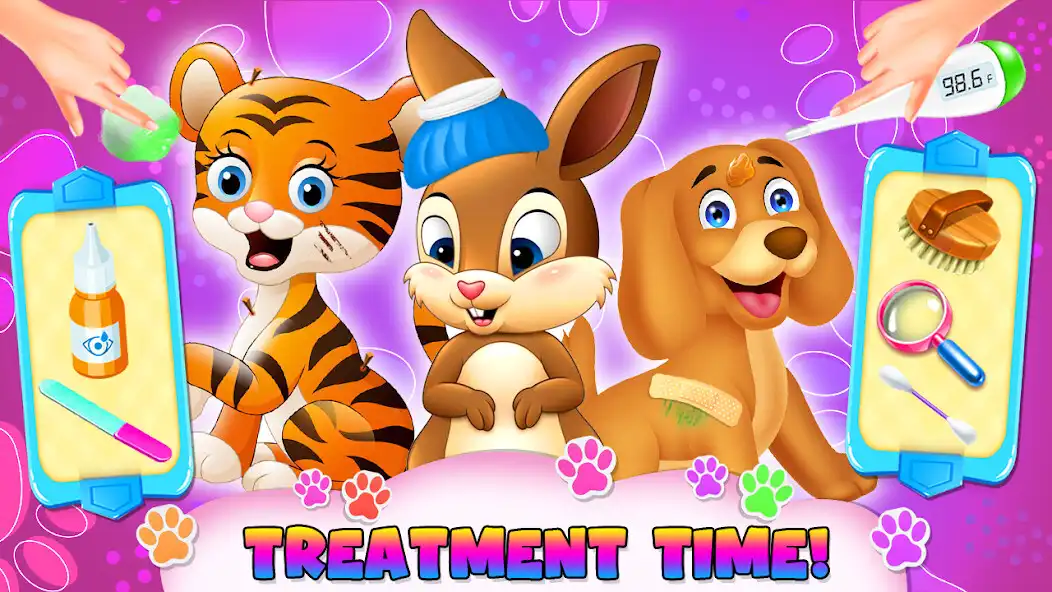Play Fluffy Pet Doctor Vet Hospital as an online game Fluffy Pet Doctor Vet Hospital with UptoPlay