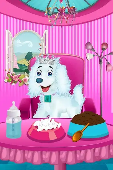 Play Fluffy Puppy Pet Daycare Games as an online game Fluffy Puppy Pet Daycare Games with UptoPlay