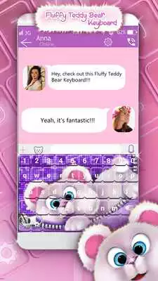 Play Fluffy Teddy Bear Keyboard