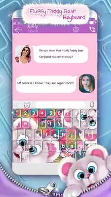 Play Fluffy Teddy Bear Keyboard