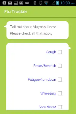 Play Flu Illness Tracker