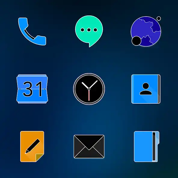 Play FluOxigen - Icon Pack as an online game FluOxigen - Icon Pack with UptoPlay