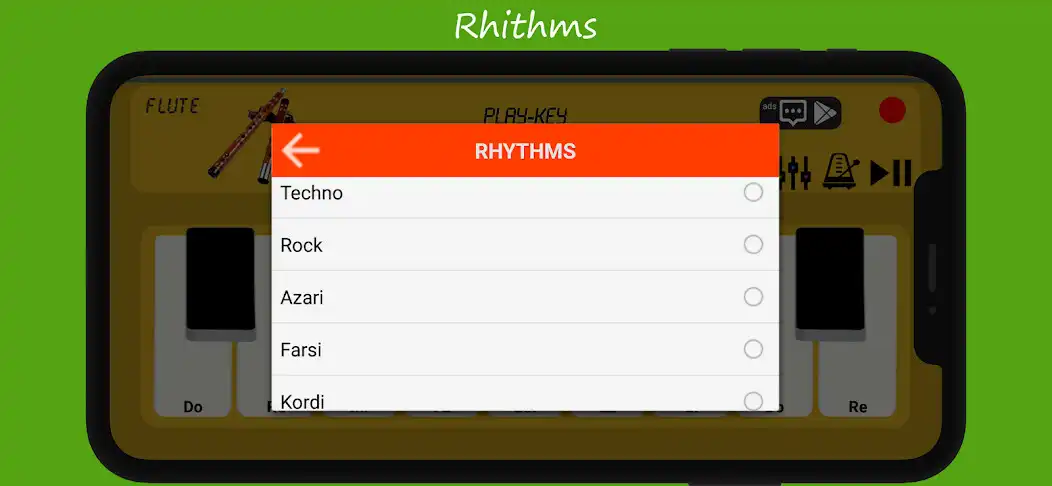 Play Flute Player as an online game Flute Player with UptoPlay