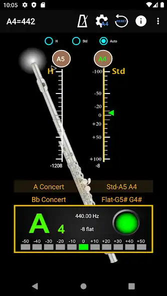 Play Flute Tuner  Metronome  and enjoy Flute Tuner  Metronome with UptoPlay