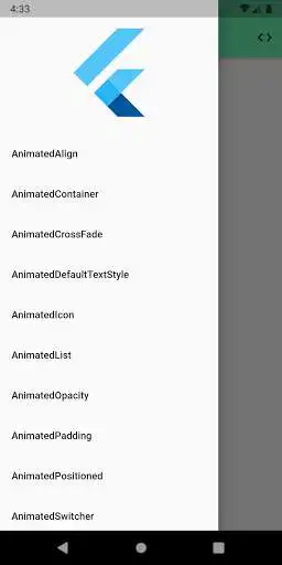 Play Flutter Animation Demo as an online game Flutter Animation Demo with UptoPlay