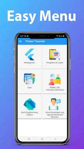 Play Flutter Tutorials : Quiz and Examples  and enjoy Flutter Tutorials : Quiz and Examples with UptoPlay