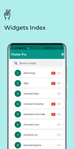 Play Flutter Widgets Catalog  and enjoy Flutter Widgets Catalog with UptoPlay