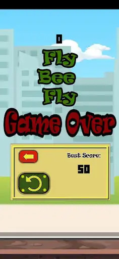 Play Fly Bee Fly as an online game Fly Bee Fly with UptoPlay