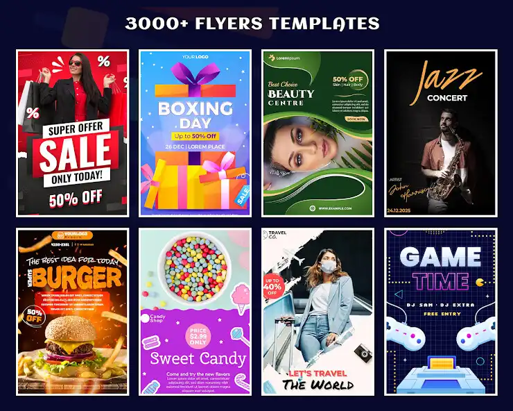 Play Flyer Maker, Ads Page Designer  and enjoy Flyer Maker, Ads Page Designer with UptoPlay