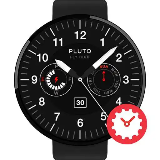 Free play online Fly High watchface by Pluto APK