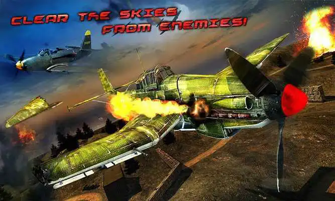 Play Flying Airplane War Jet- WW2 Combat Mission