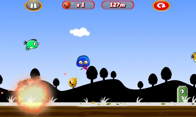 Play Flying Apple