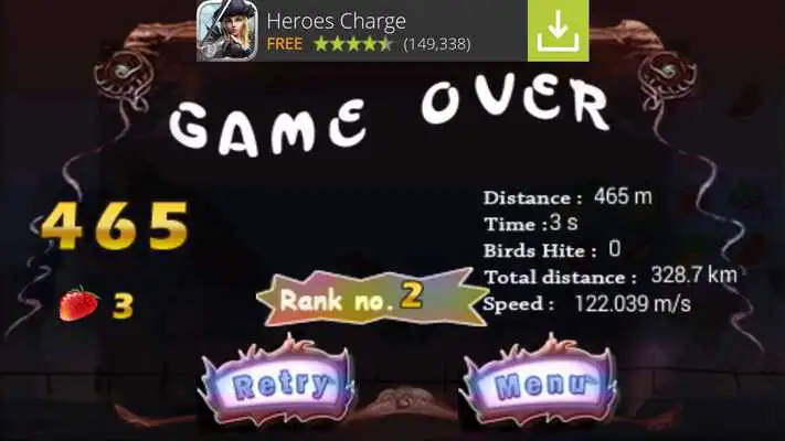 Play flying ball minions