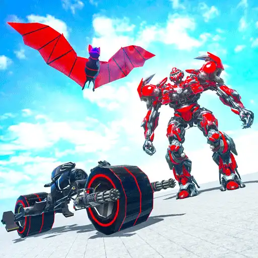 Play Flying Bat Bike Robot Games 3D APK