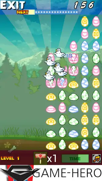 Play Flying Birdpop Puzzle as an online game Flying Birdpop Puzzle with UptoPlay