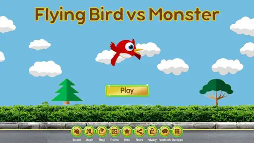 Play Flying Bird vs Monster  and enjoy Flying Bird vs Monster with UptoPlay