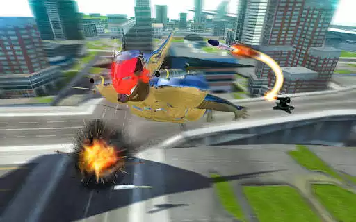 Play Flying Car  Fighting Transformation Robot  and enjoy Flying Car  Fighting Transformation Robot with UptoPlay