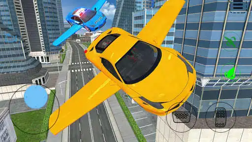 Play Flying Car Jet: Extreme,Driving Simulator,City 3D  and enjoy Flying Car Jet: Extreme,Driving Simulator,City 3D with UptoPlay