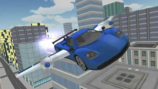 Play Flying Car Jet: Extreme,Driving Simulator,City 3D as an online game Flying Car Jet: Extreme,Driving Simulator,City 3D with UptoPlay