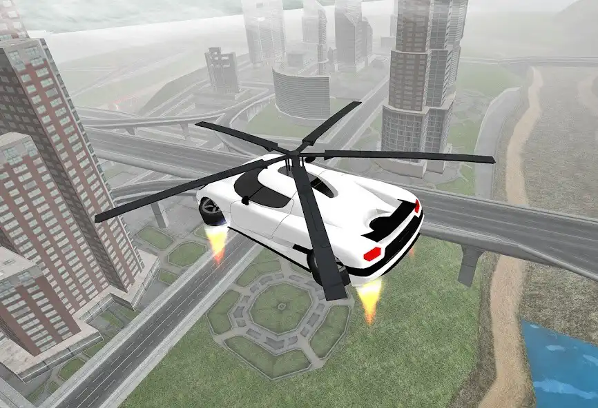 Play Flying Car Rescue Flight Sim  and enjoy Flying Car Rescue Flight Sim with UptoPlay