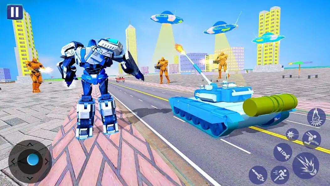Play Flying CAR Robot Car Transform  and enjoy Flying CAR Robot Car Transform with UptoPlay