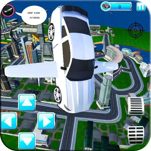 Free play online Flying Car Shooting: Battle Fight War Simulation  APK