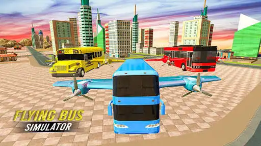 Play Flying City Bus: Flight Simulator, Sky Bus 2020 as an online game Flying City Bus: Flight Simulator, Sky Bus 2020 with UptoPlay