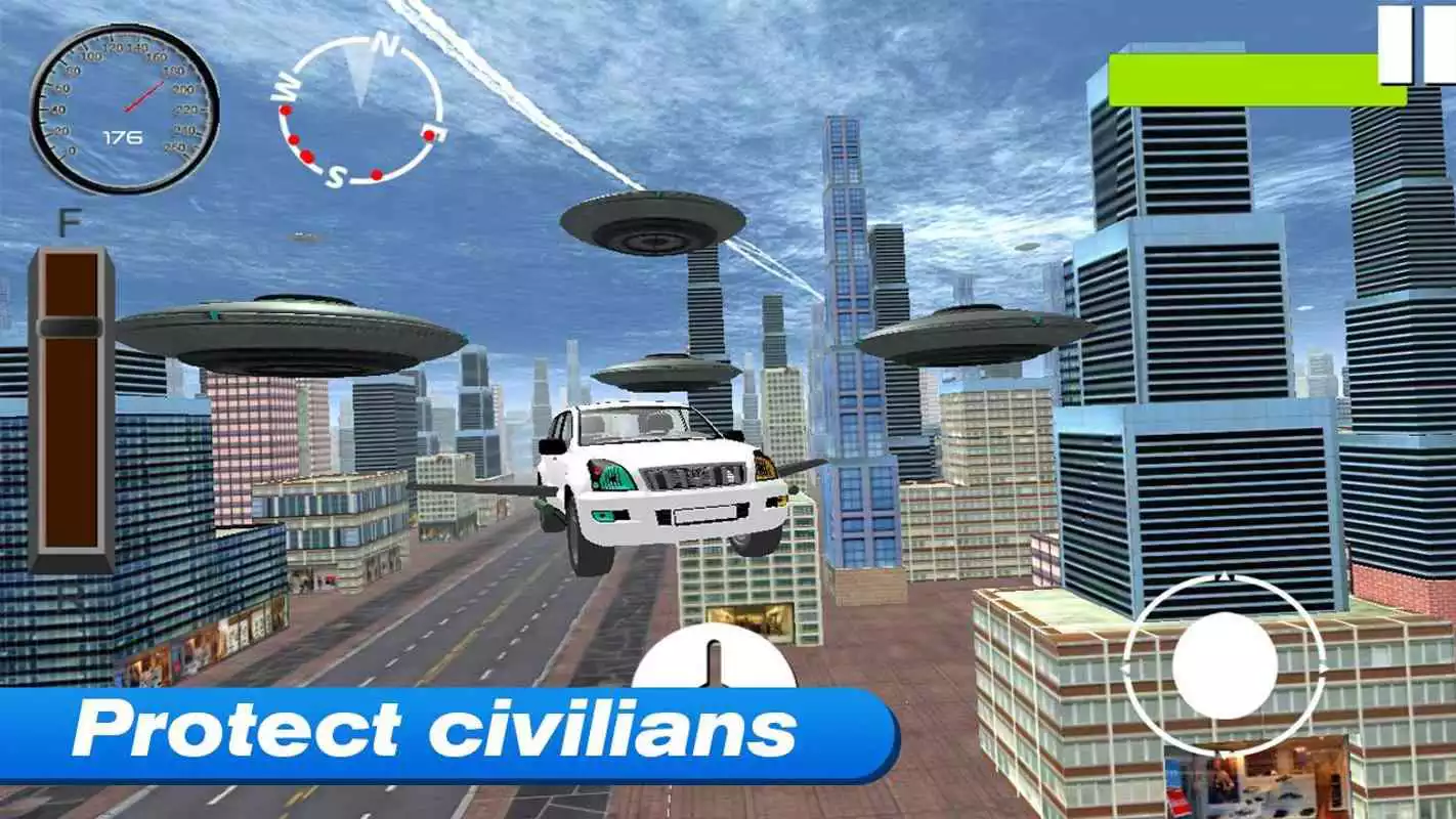 Play Flying Cruiser Simualtor 3D