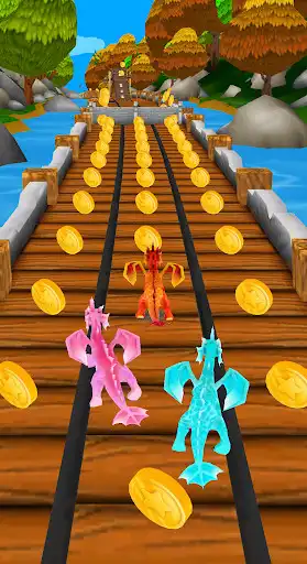 Play Flying Dino Dragon World Run  and enjoy Flying Dino Dragon World Run with UptoPlay