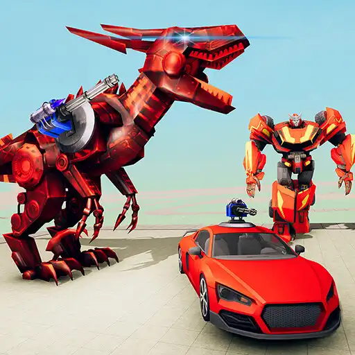 Play Flying Dinosaur Robot Games APK